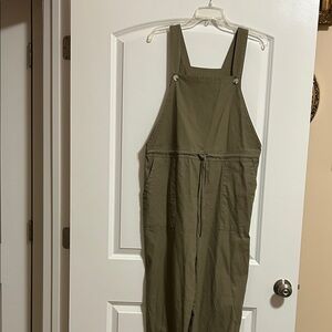 Fashion Bug Olive Wide Leg Jumpsuit
